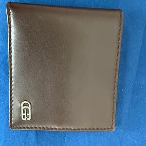 Gently used Men Gucci Dark Brown Leather wallet